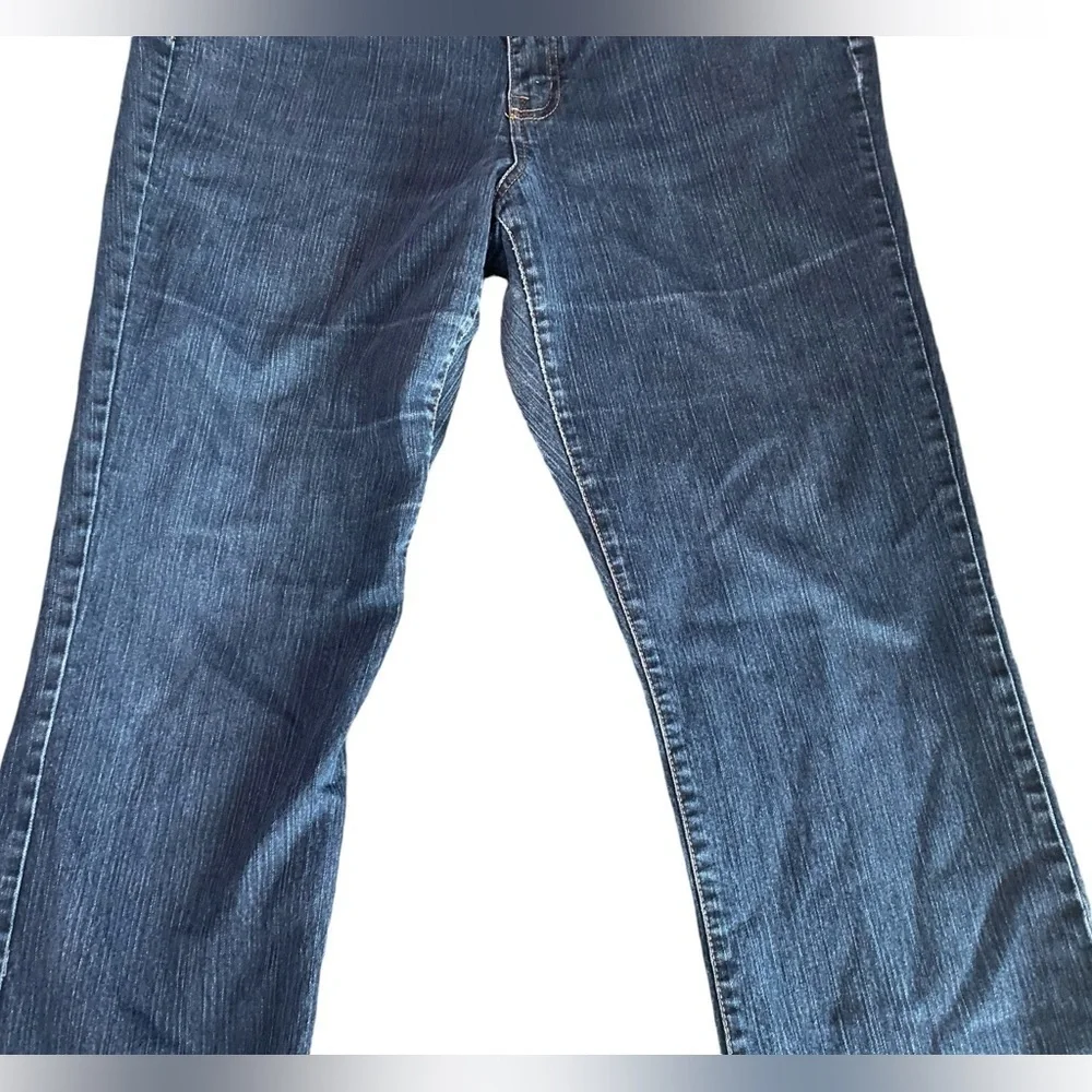 Bandolino blu Arianna boot cut jeans Sz 16 women 78%Cotton - Picture 14 of 15